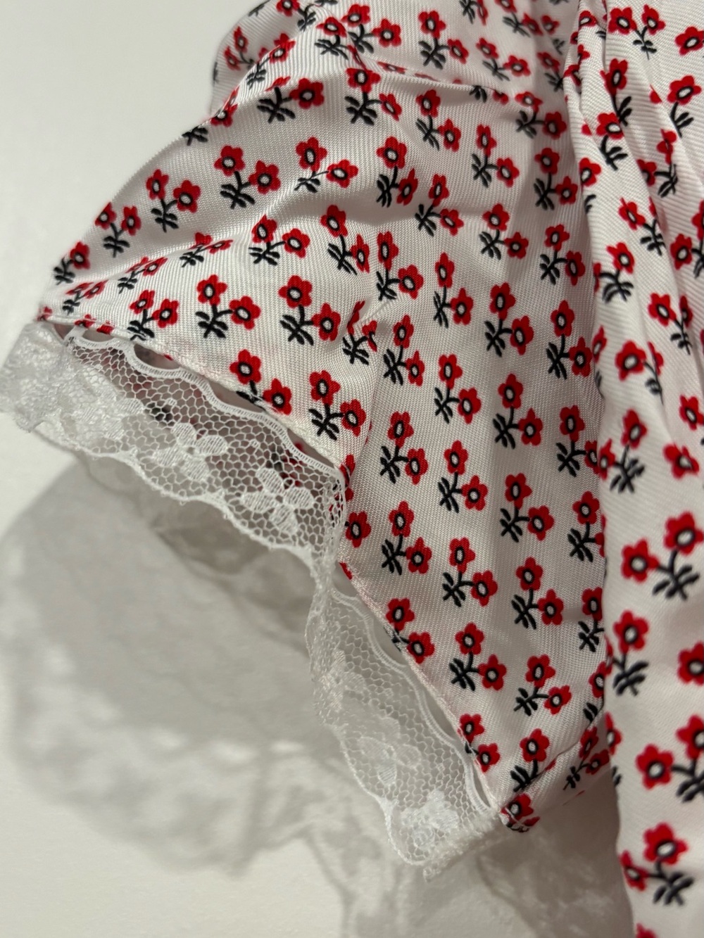 J. Crew Wren lace-trim shirtdress Floral Size 4 NWT - Picture 8 of 12